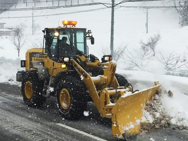 冬季・早朝排雪