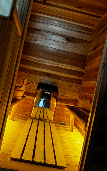 プライベートサウナルーム